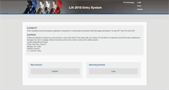 Desktop Screenshot of liaentries.com